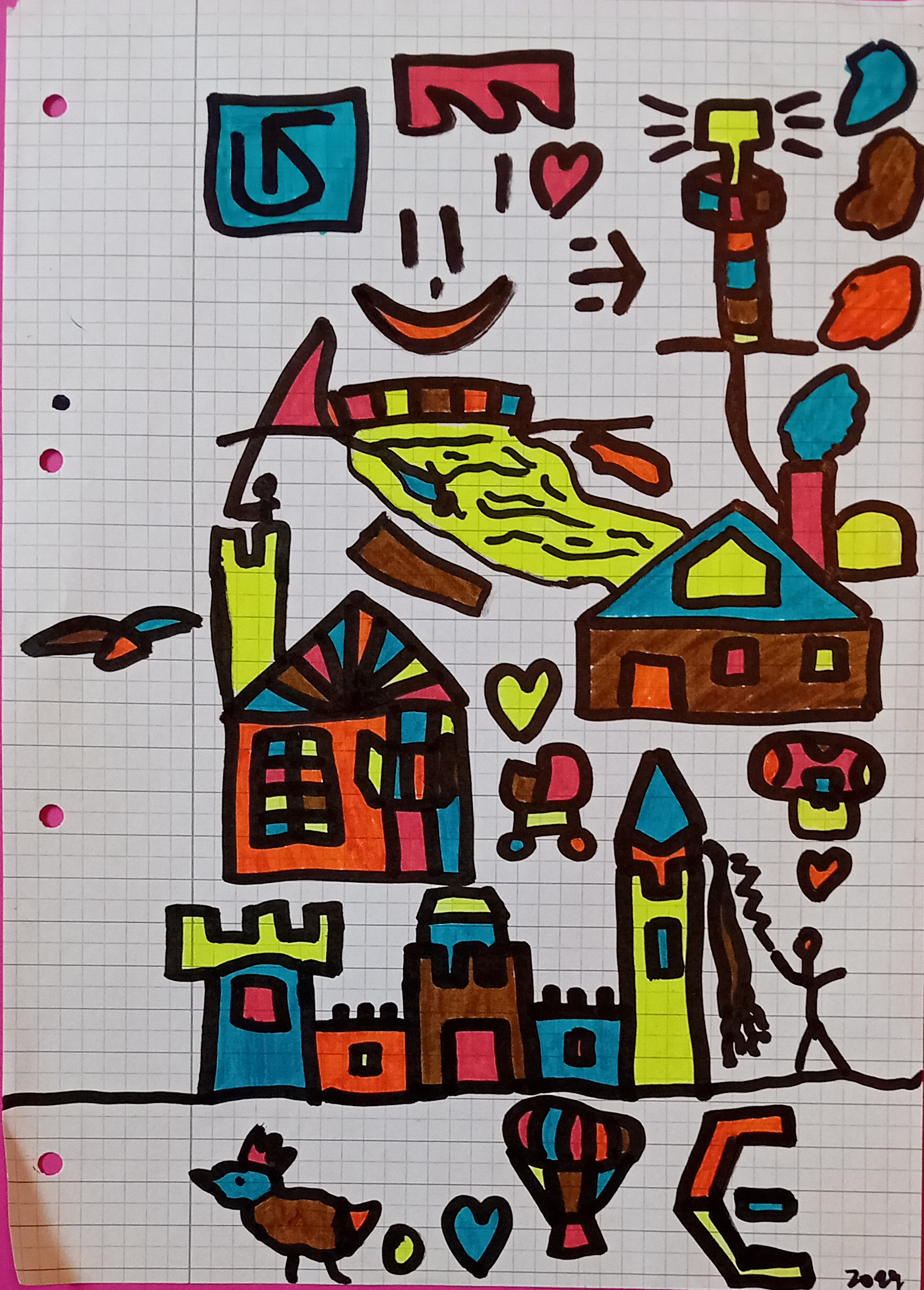 Marken, 2014. Drawing, 21 x 29