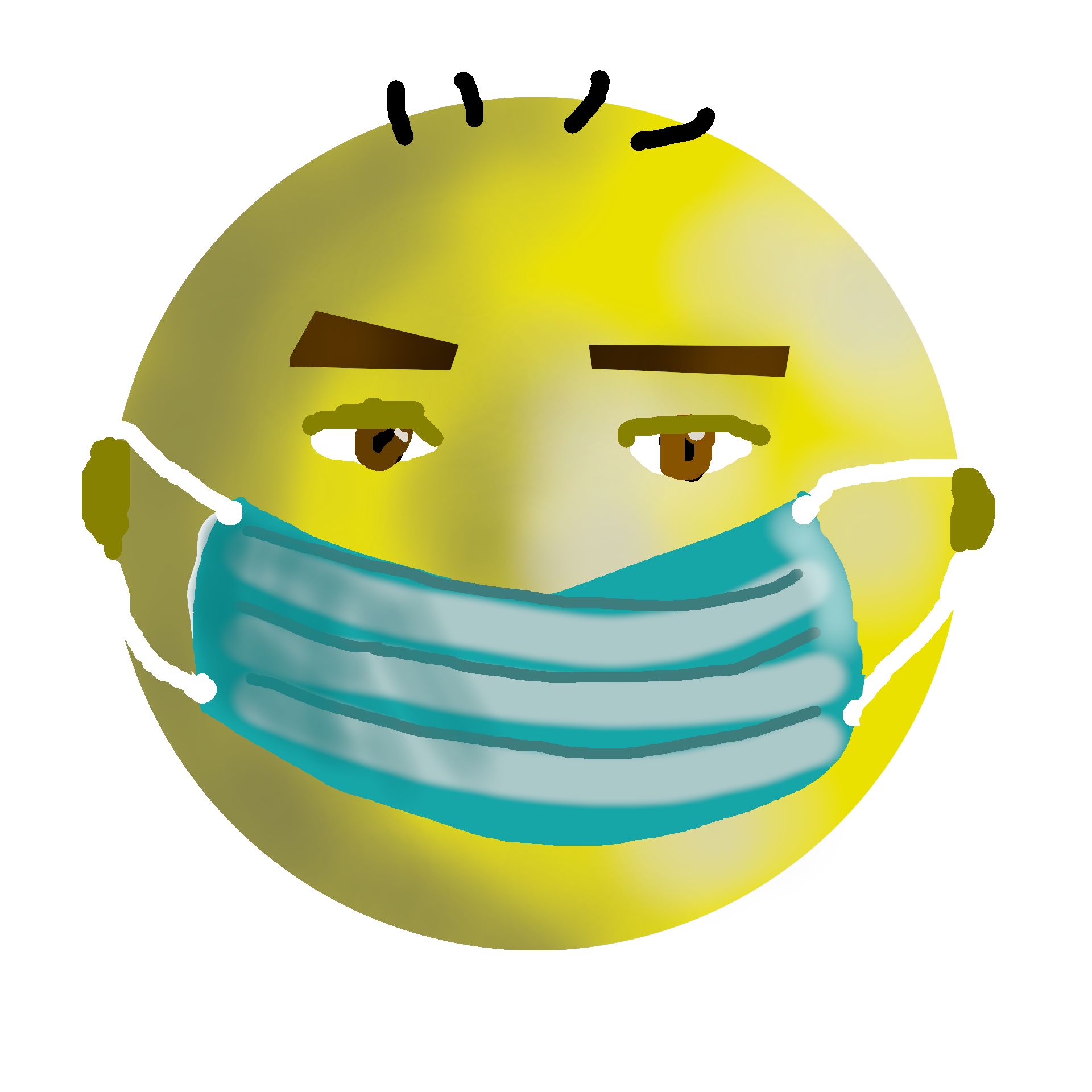 Maske, 2020. Digital -- 1920 x 1920