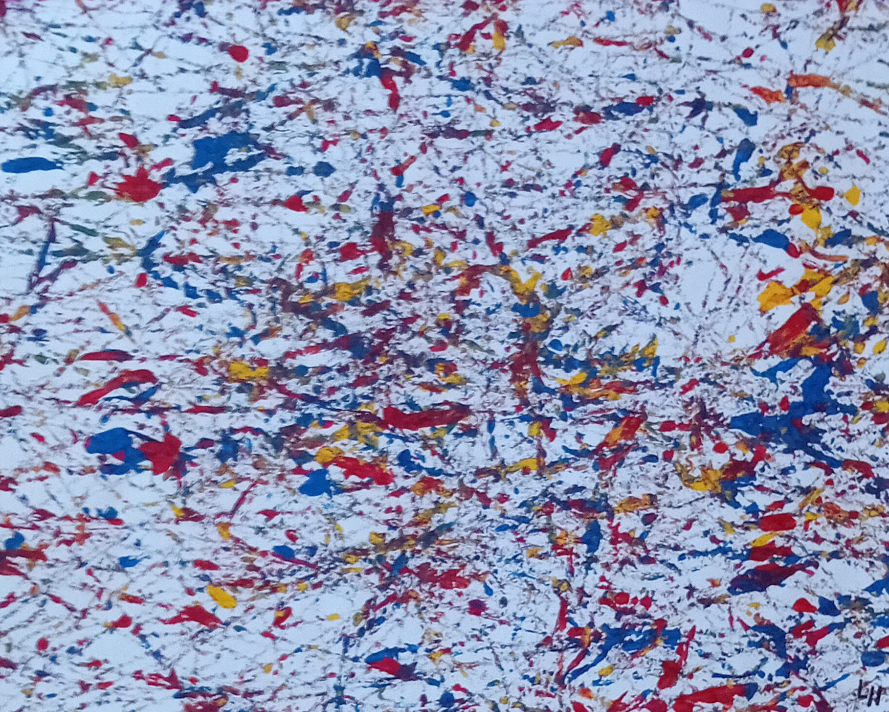 Chaos, 2016. Painting -- 29 x 42