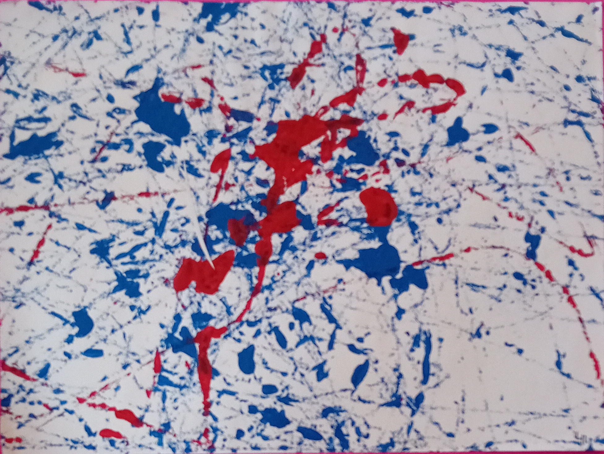 Crash, 2016. Painting -- 29 x 42