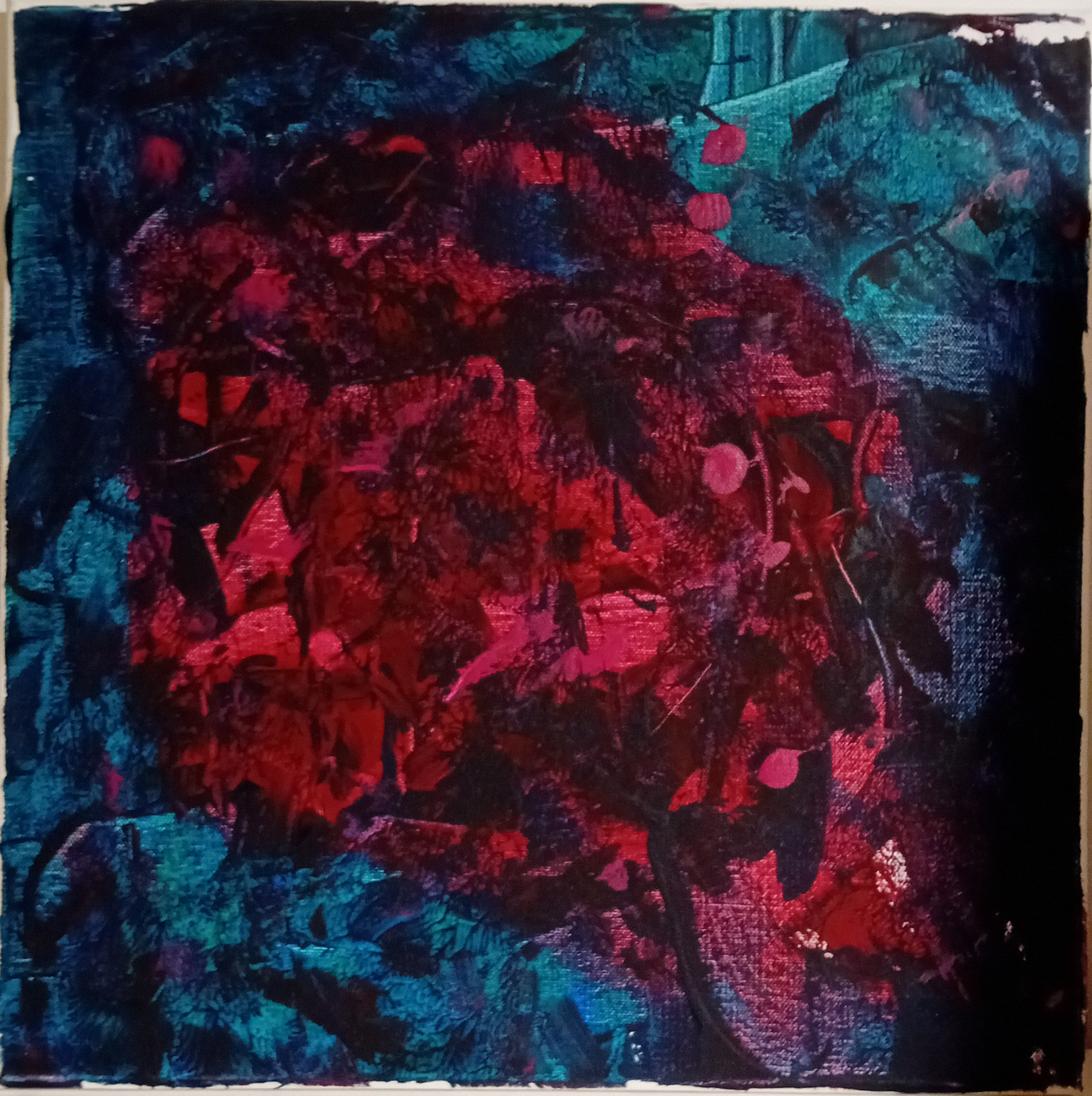 Punkt, 2016. Painting -- 40 x 40