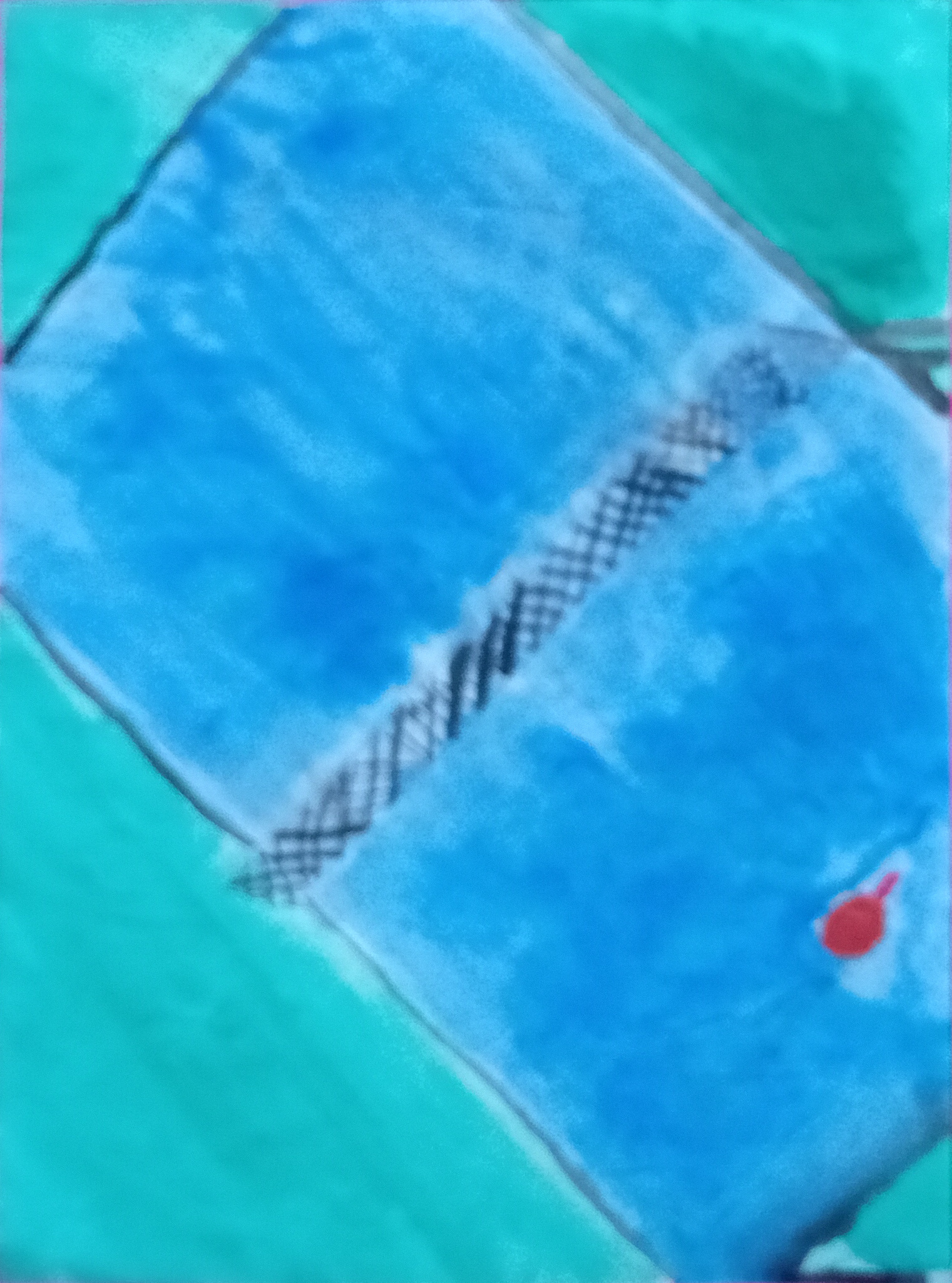 Tischtennis, 2011. Deckfarben auf Papier -- 29 x 42